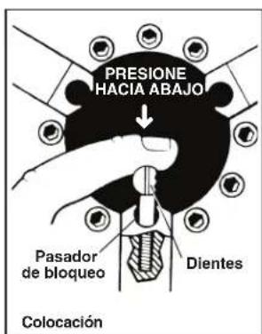 RIDGID 300 Compact - Cambio de las piezas de insertion de la mordaza - 2