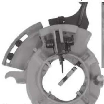 RIDGID 300 Compact - Inserting/Changing the Dies - 1