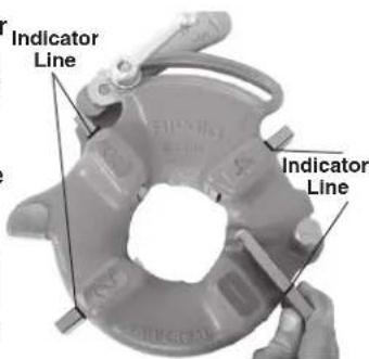 RIDGID 300 Compact - Inserting/Changing the Dies - 2