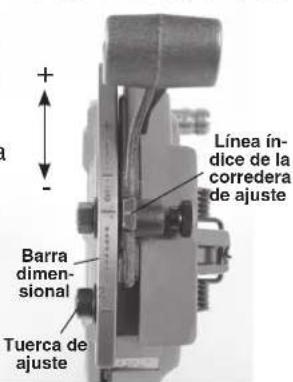 RIDGID 300 Compact - Ajuste del tamano de la rosca - 1