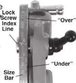 RIDGID 300 Compact - Adjusting Thread Size - 1