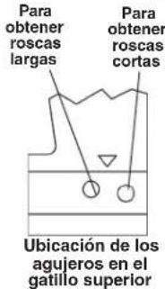 RIDGID 300 Compact - Ajuste de la longitud de la rosca - 1