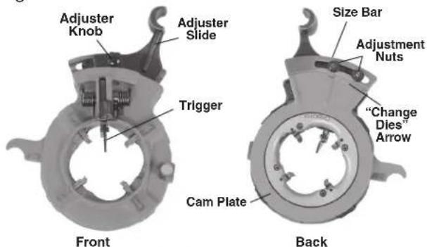 RIDGID 300 Compact - Receding Self-Opening Die Heads - 1