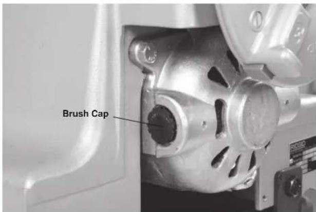 RIDGID 300 Compact - Replacing Carbon Brushes - 2