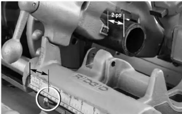RIDGID 535A - Utilisation du coupe-tube n° 820 - 2