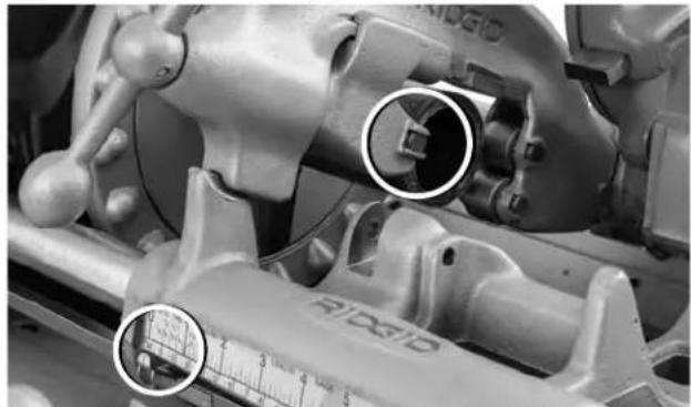 RIDGID 535A - Cutting with No. 820 Cutter - 1