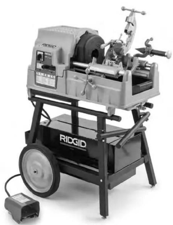 RIDGID 535A - Manual Chuck/535 Auto Chuck Threading Machines - 2