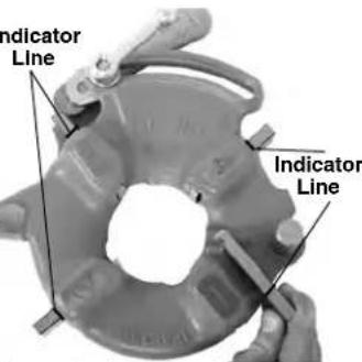 RIDGID 535A - Inserting/Changing the Dies - 3