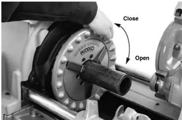 RIDGID 535A - Follow operating instructions to reduce the risk of injury from entanglement, striking, crushing and other causes. - 1