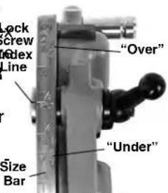 RIDGID 535A - Adjusting Thread Size - 1