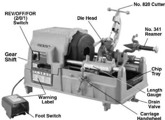 RIDGID 535A - Description - 2