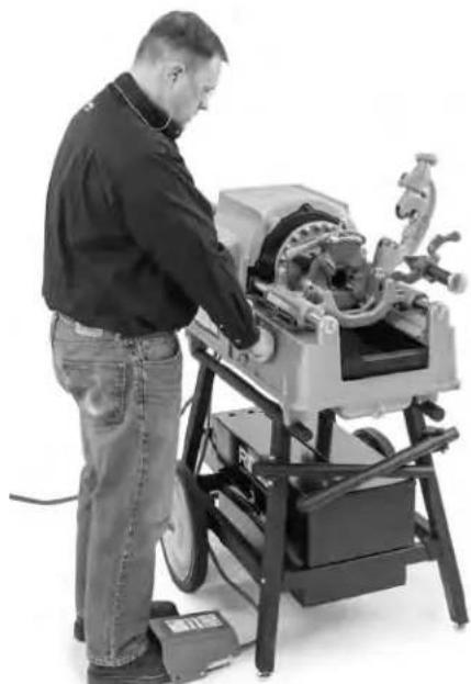 RIDGID 535A - Follow operating instructions to reduce the risk of injury from entanglement, striking, crushing and other causes. - 2