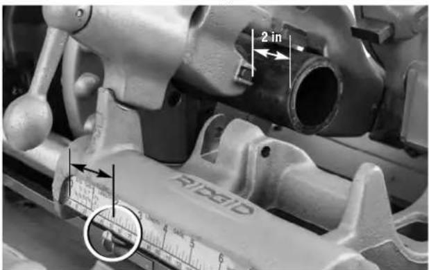 RIDGID 535A - Cutting with No. 820 Cutter - 2