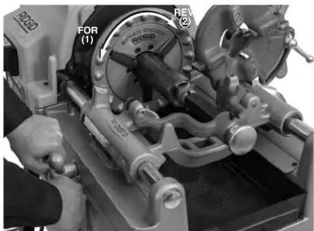 RIDGID 535A - Reaming with No. 341 Reamer - 1