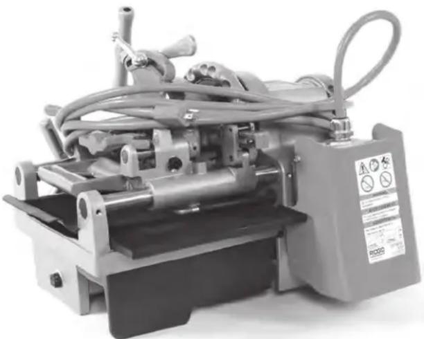 RIDGID 1215 - Preparación de la máquina para su transporte - 1