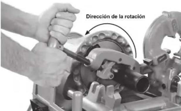 RIDGID 1215 - Corte de tubos con el cortador No. 732 - 1
