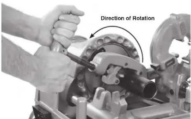 RIDGID 1215 - Cutting with the No. 732 Cutter - 1