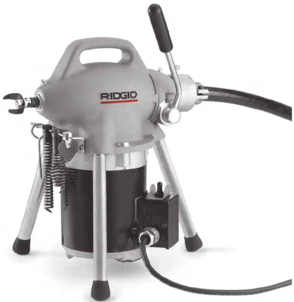 RIDGID K50 - K-50 Drain Cleaning Machine - 1