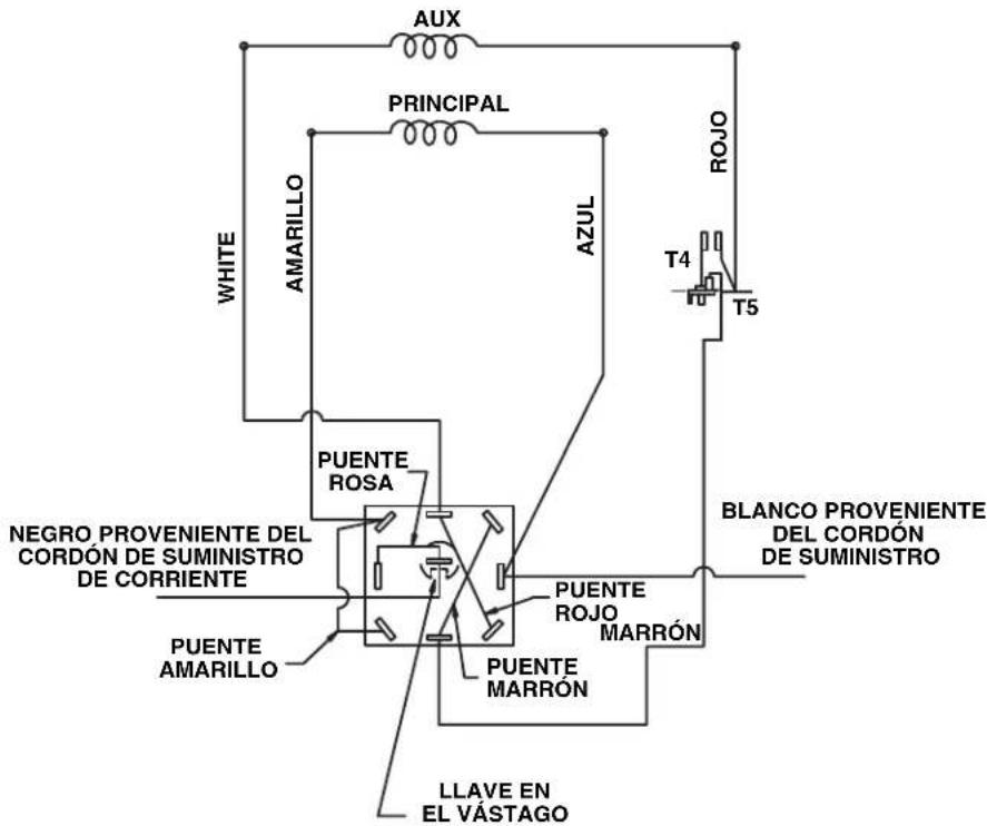 RIDGID K50 - Cableado del motor de la limpiadora de desagües K-50 Allwin, de 120 V 60 Hz, 230 V 50 Hz - 1