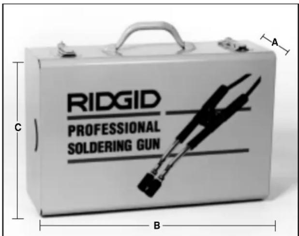 RIDGID RT175 - Especificaiones - 1