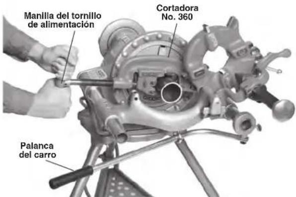 RIDGID 300 Complete - Corte con una cortadora No. 360 - 1