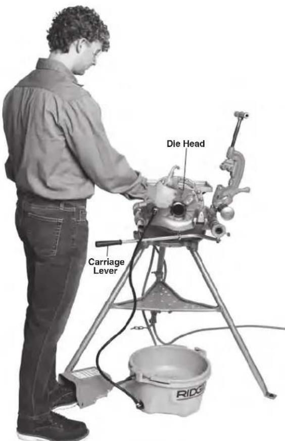 RIDGID 300 Complete - Threading with Machine Die Heads - 1