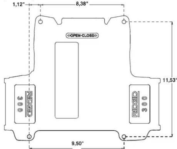 RIDGID 300 Complete - Montaje sobre un banco de trabajo - 1