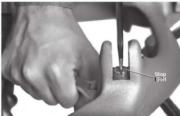 RIDGID 300 Complete - Stop Bolt Adjustment - 1