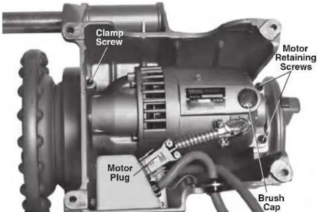 RIDGID 300 Complete - Replacing Carbon Brushes - 1