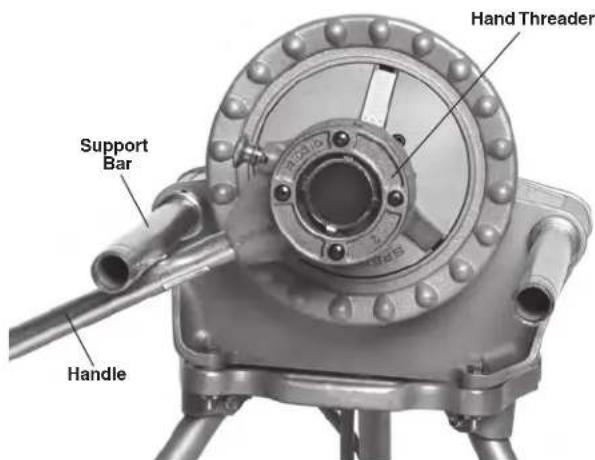 RIDGID 300 Complete - Threading with Manual Threaders - 4