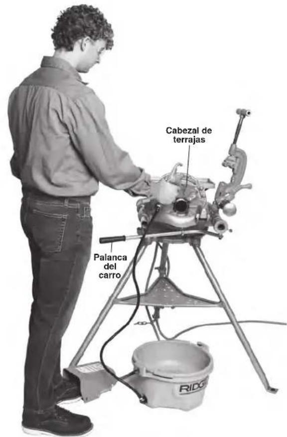 RIDGID 300 Complete - Roscado con cabezas de terrajas de laquina - 1