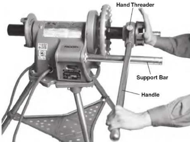RIDGID 300 Complete - Threading with Manual Threaders - 1