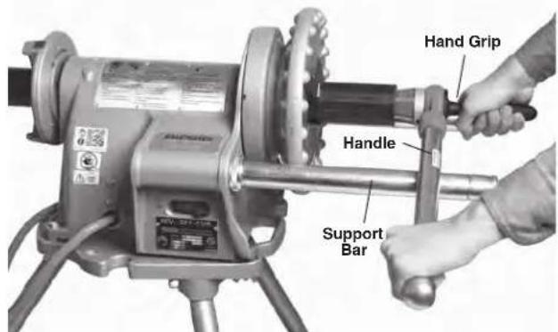 RIDGID 300 Complete - Reaming with No. 2 or 3 Reamer - 1
