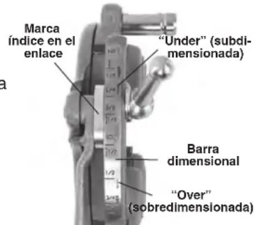 RIDGID 300 Complete - Ajuste del dato de la rosca - 1