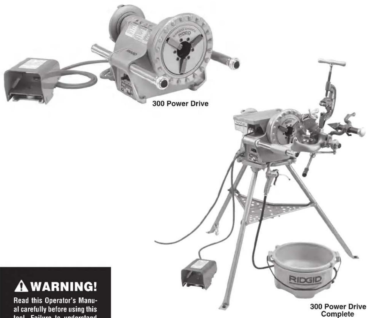 RIDGID 300 Complete - Power Drive/300 Power Drive Complete - 1