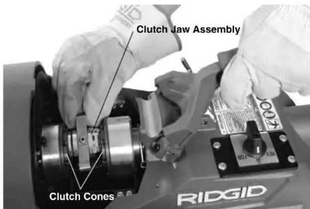 RIDGID K5208 - Changing Clutch Jaw Assembly - 1