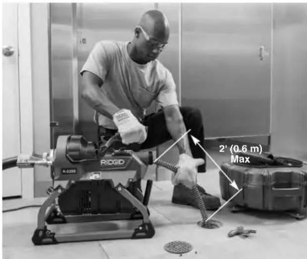RIDGID K5208 - ADVERTENCIA - 5