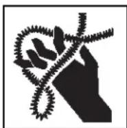 RIDGID K5208 - WARNING - 2