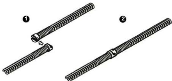 RIDGID K5208 - Connecting/Disconnecting Sectional Cable Couplings - 1