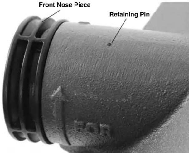 RIDGID K5208 - Changing Front Nose Piece - 1