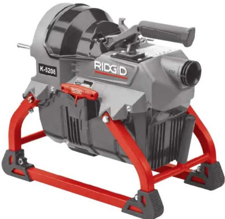 RIDGID K5208 - K-5208 Drain Cleaning Machine - 1
