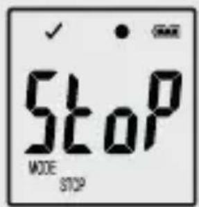 VOLTCRAFT DL210TH - Mode Start mode Stop mode Remarks - 3