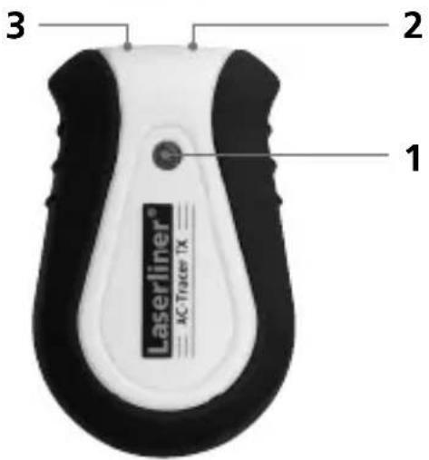 Laserliner ACTracer - Sender TX Empfänger RECV - 2