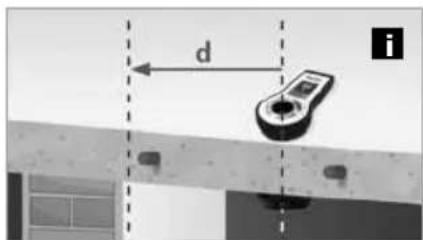 Laserliner CenterScanner Plus - Offset measurement - 3
