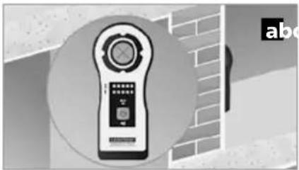 Laserliner CenterScanner Plus - Porauskohdan määrittäminen - 1