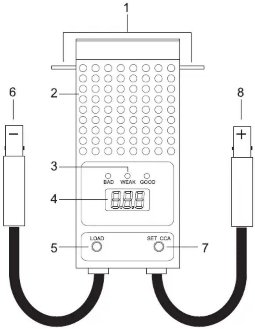 VOLTCRAFT BT3 - Testeur de batterie plomb-acide numérique BT-3 - 1