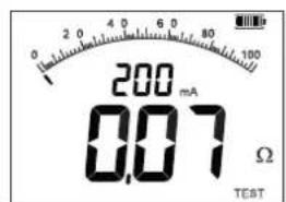 Megger MFT1800 - 測試引線阻抗歸零 (最高 9.99 歐姆) - 3