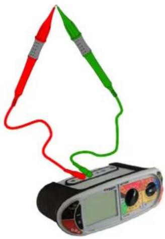 Megger MFT1800 - 測試引線阻抗歸零 (最高 9.99 歐姆) - 2
