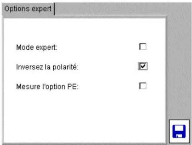 Megger PAT420 - Pour activer le test de polarité inversée l-n: - 5