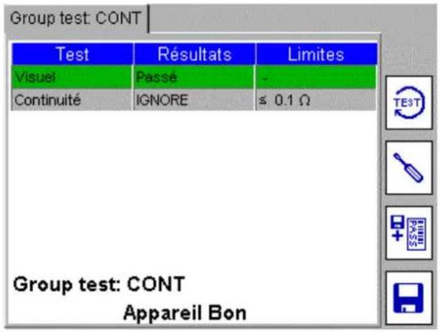 Megger PAT420 - Option mesure PE (pas disponible sur certains appareils) - 3